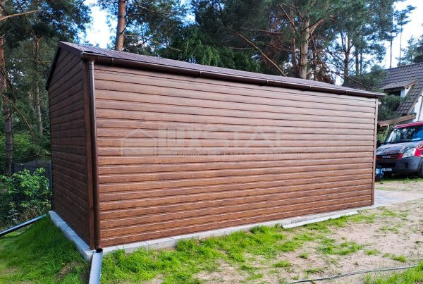 Mobilgaraz 3m x 6m, Nyeregtető - obrazek 4