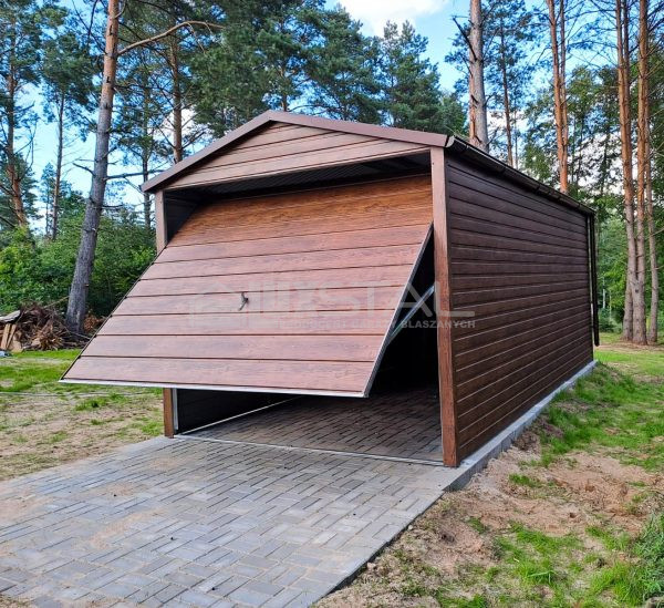 Mobilgaraz 3m x 6m, Nyeregtető - obrazek 6