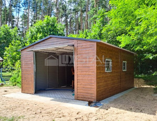 Mobilgaraz 3m x 6m, Nyeregtető - obrazek 7