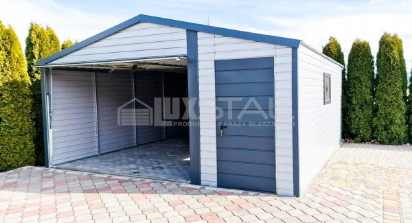 Mobilgaraz 5m x 6m, Nyeregtető - obrazek 9