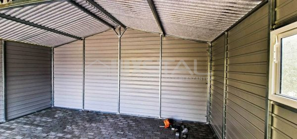 Mobilgaraz 5m x 6m, Nyeregtető - obrazek 13