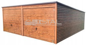 Mobilgaraz 6m x 5,8m, Hátra lejtő tető