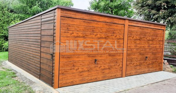 Mobilgaraz 6m x 5,8m, Hátra lejtő tető - obrazek 5