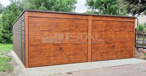 Mobilgaraz 6m x 5,8m, Hátra lejtő tető - obrazek 6