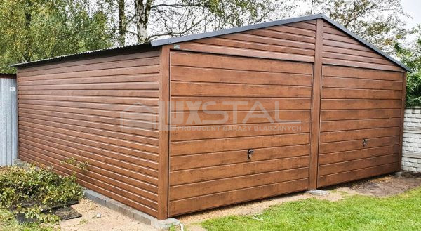 Mobilgaraz 6m x 5m, Nyeregtető - obrazek 2