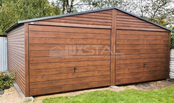 Mobilgaraz 6m x 5m, Nyeregtető - obrazek 4