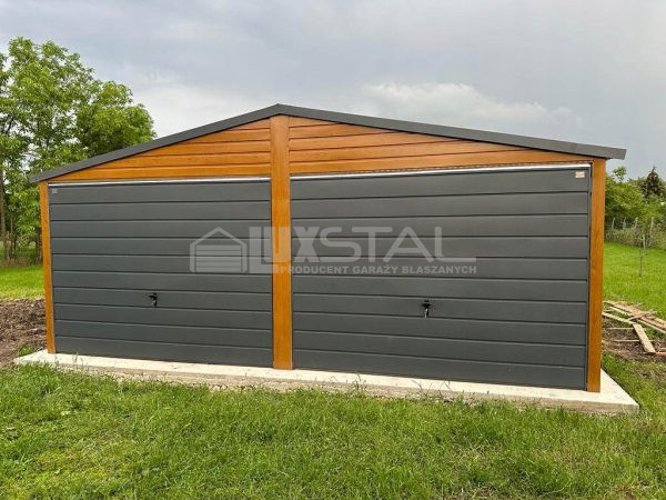Mobilgaraz 6m x 6m, Nyeregtető - obrazek 8
