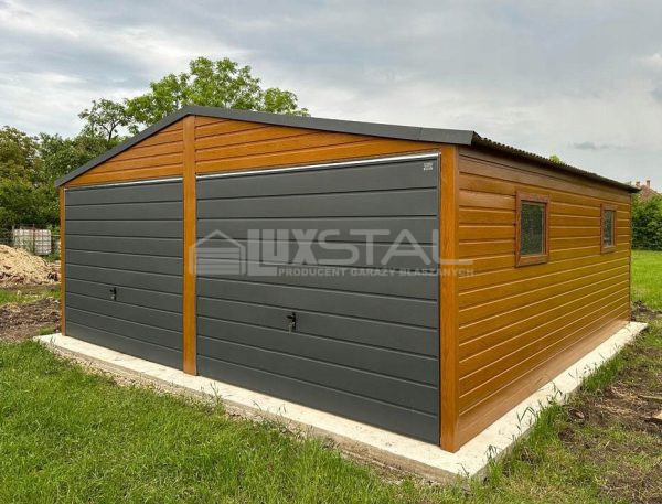 Mobilgaraz 6m x 6m, Nyeregtető - obrazek 10