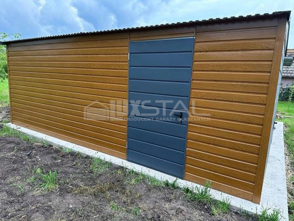 Mobilgaraz 6m x 6m, Nyeregtető - obrazek 11