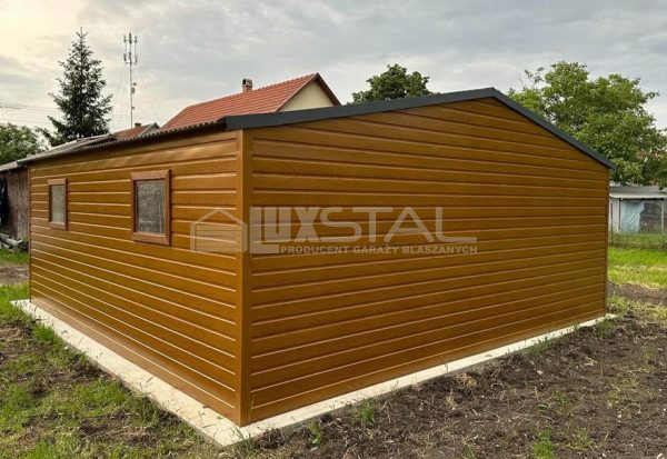 Mobilgaraz 6m x 6m, Nyeregtető - obrazek 13