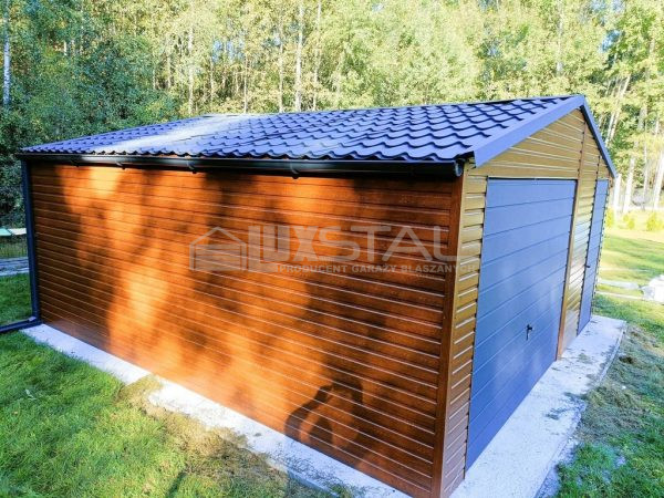 Mobilgaraz 5m x 6m, Nyeregtető - obrazek 2
