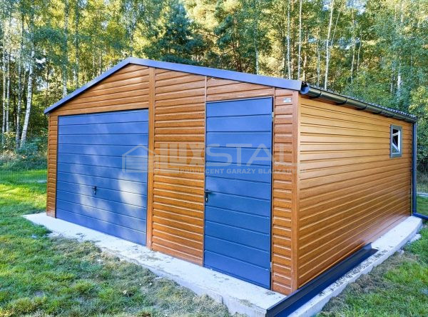 Mobilgaraz 5m x 6m, Nyeregtető - obrazek 3