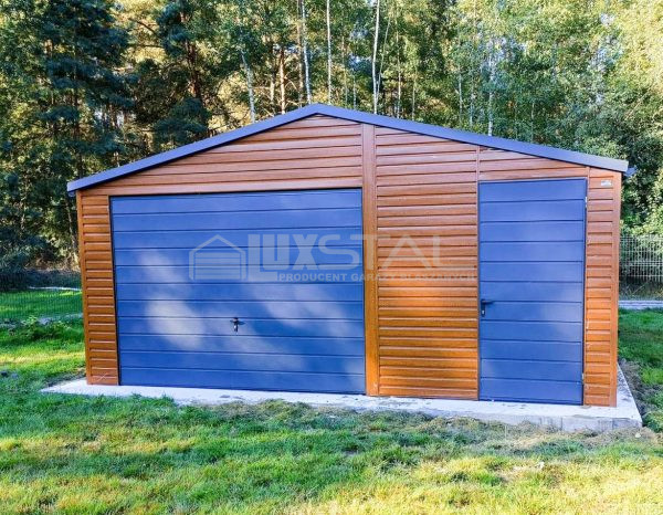 Mobilgaraz 5m x 6m, Nyeregtető - obrazek 4