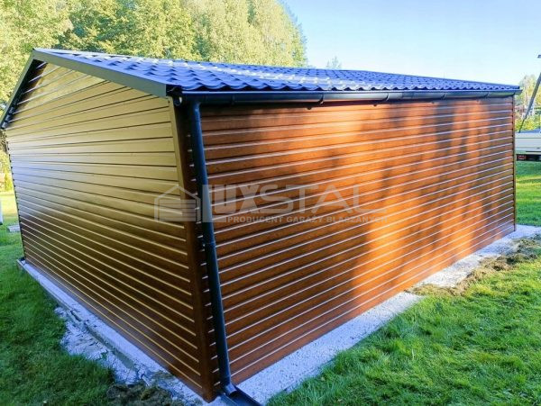 Mobilgaraz 5m x 6m, Nyeregtető - obrazek 6