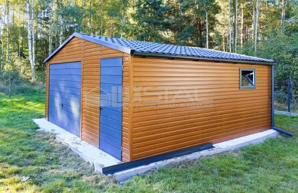 Mobilgaraz 5m x 6m, Nyeregtető - obrazek 9