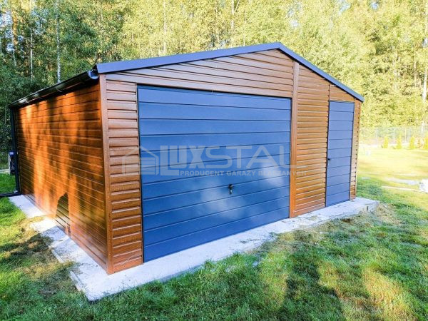 Mobilgaraz 5m x 6m, Nyeregtető - obrazek 10