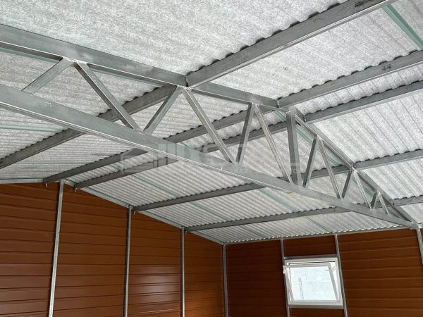 Mobilgaraz 6m x 6m, Nyeregtető - obrazek 6