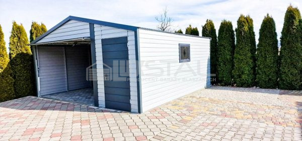 Mobilgaraz 5m x 6m, Nyeregtető - obrazek 5